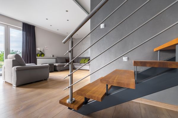 Metal Handrail Installation