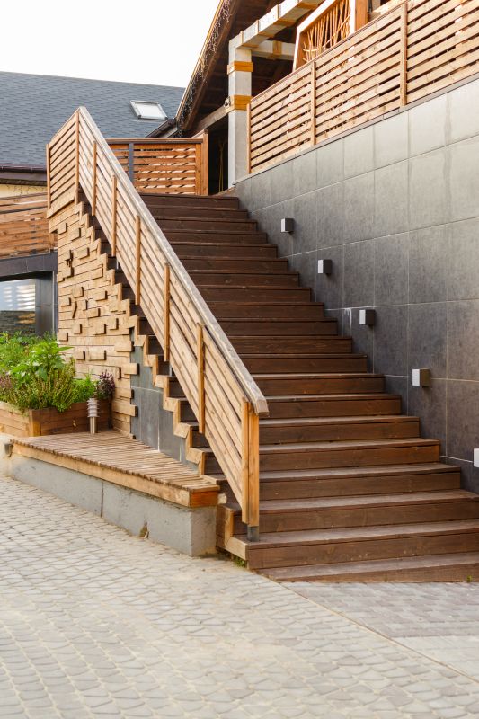Curved Staircase Installation in Alpharetta, GA